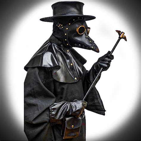 Plague Doctor Costume Full Steampunk Halloween Mask Outfit Etsy