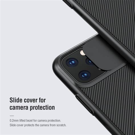 Your iphone 11 has a beautiful design, and it deserves the best iphone case. Nillkin CamShield cover case for Apple iPhone 11 Pro Max (6.5)