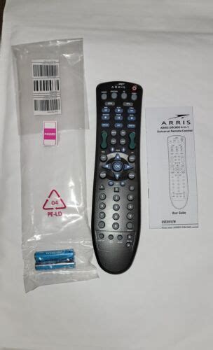 Arris Drc800 Universal Tv Remote Control With Batteries New Ships