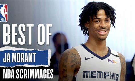 As one of the top names in the 2019 nba draft, ja morant rookie cards came out the gate strong and have not really let up. Best Of Ja Morant | NBA Scrimmages | Basketball Videos NBA