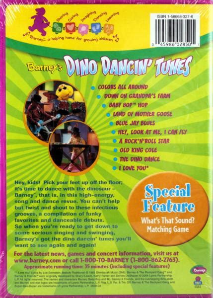 Barney Dino Dancin Tunes New Dvd Educational Fun Songs Baby Bop Bj