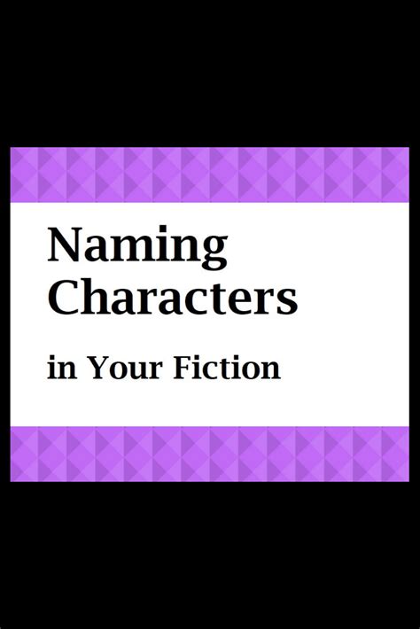Character Names 8 Tips For Naming Your Fictional People Creative