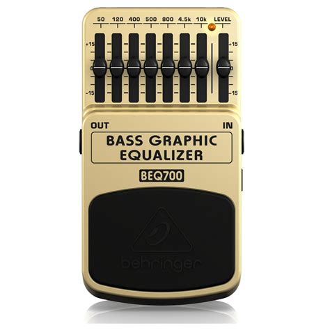 Behringer Beq700 Bass Graphic Eq Pedal At Gear4music