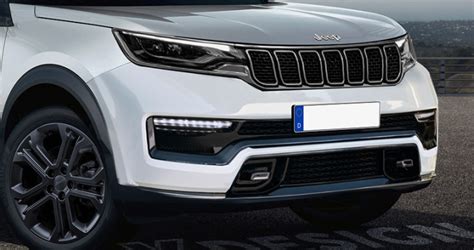 Jeep Junior Compact Suv Rendered Ahead Of Launch Will Rival Kia Sonet
