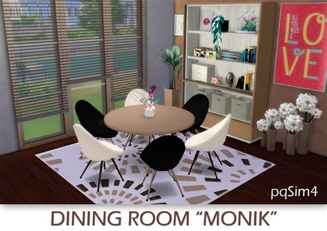 Comedor Monik Sims 4 Custom Content