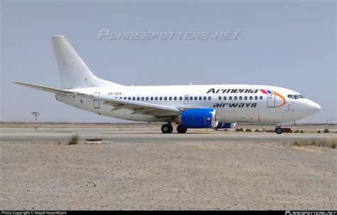 Ek Sha Armenia Airways Boeing 737 505 Photo By Majid Hasankhani Id 1192623