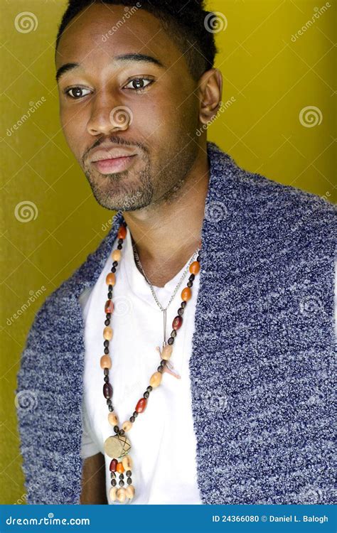 Handsome African American Man Stock Photo Image Of Johnson Imari