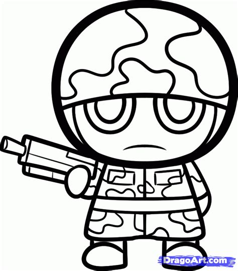 How To Draw A Soldier For Kids Step 710000001312635 718×816