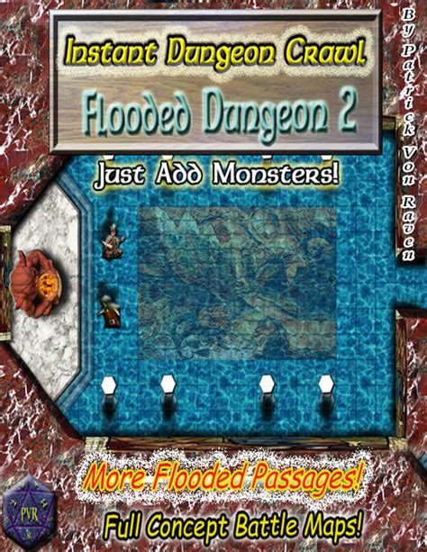 Instant Dungeon Crawl Flooded Dungeons 2 Patrick Von Raven