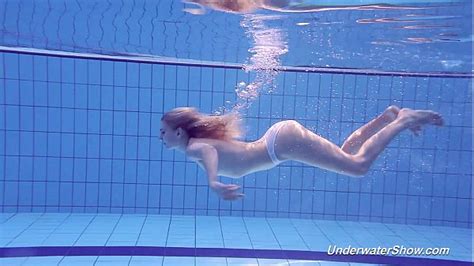 Proklova Takes Off Bikini And Swims Under Water