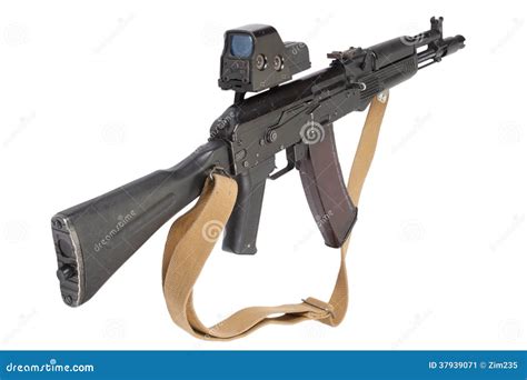 Modern Kalashnikov Assault Rifle Stock Image Image Of Military