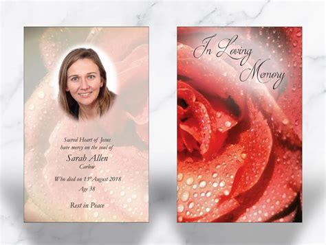 Wallet Card 048 Creative Memorial Cards Use Our Order Form
