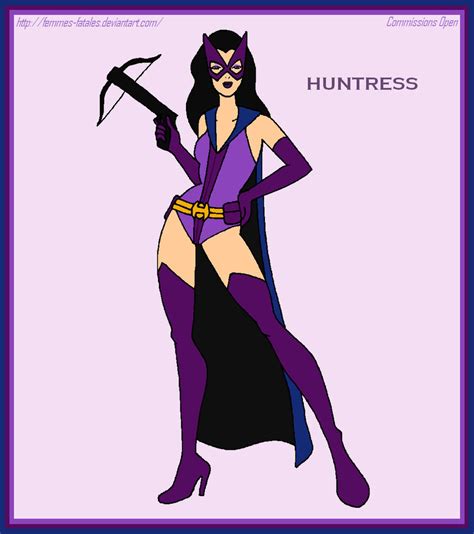 Commission Huntress The Brave And The Bold By Femmes Fatales On Deviantart
