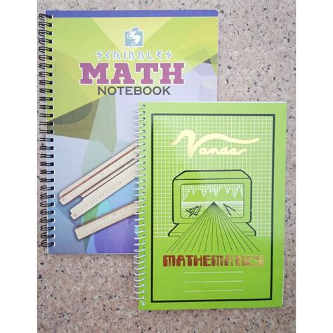 Scribbles Vanda Math Notebook 2 Size Shopee Philippines