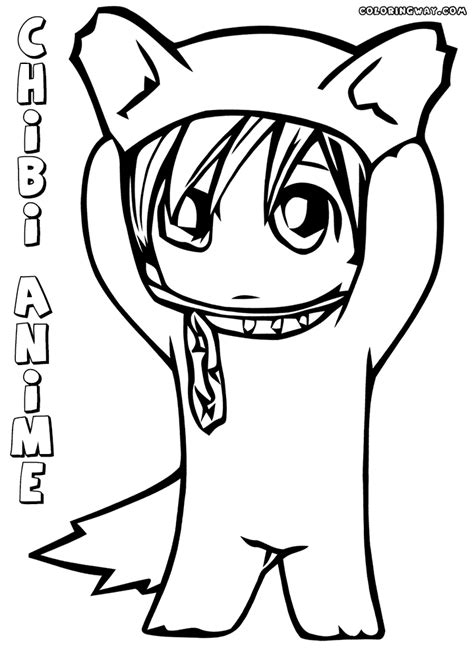 Anime Chibi Coloring Pages Coloring Pages To Download And Print