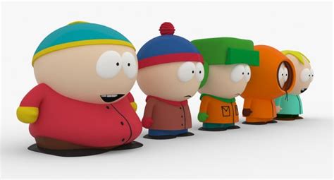 South Park 3d Model