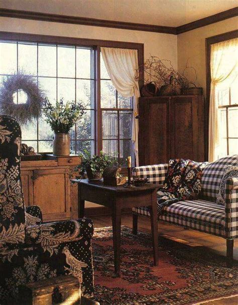 Home Design And Decor Primitive Living Room Style