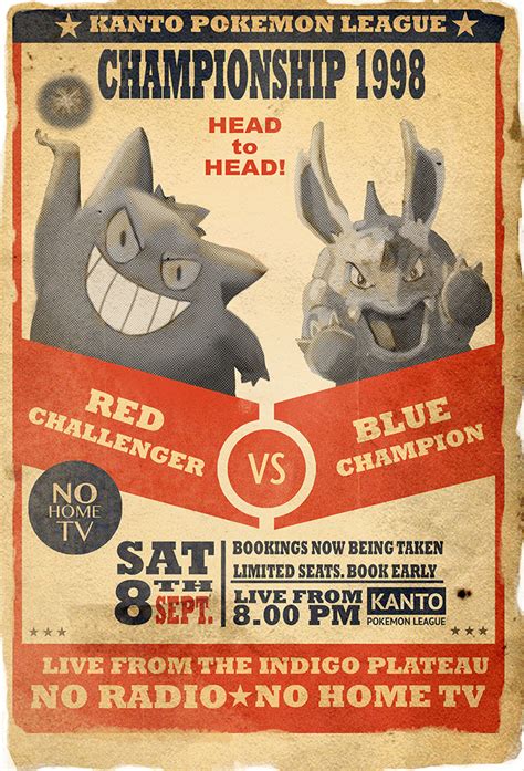 Pokémon League Promo Poster Ralternativeart