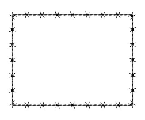 Barbed Wire Vector Png