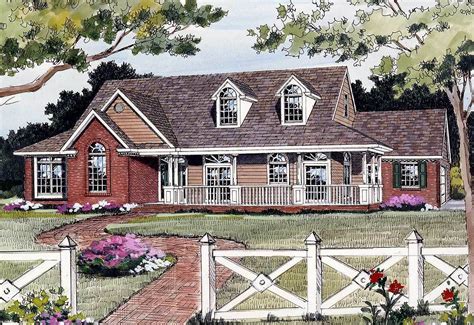 Farmhouse Style Ranch 3814ja Architectural Designs House Plans