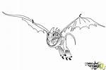 How to Draw Stormfly from How to Train Your Dragon 2 DrawingNow