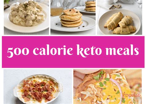 500 Calorie Keto Meals 