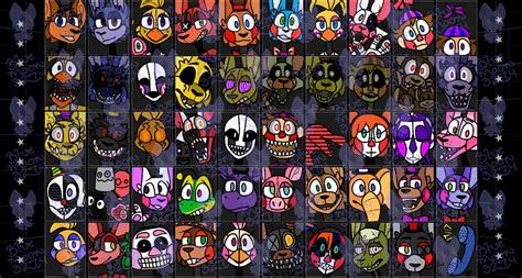 Art And Tangents Ucn Roster Fnaf Sister Location Amino