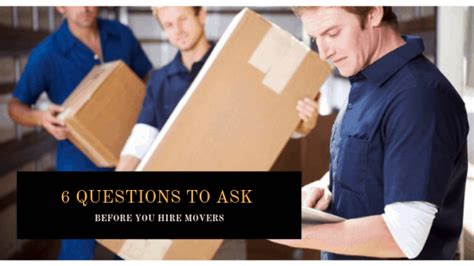 6 Questions To Ask Before You Hire Movers Freesiteslike