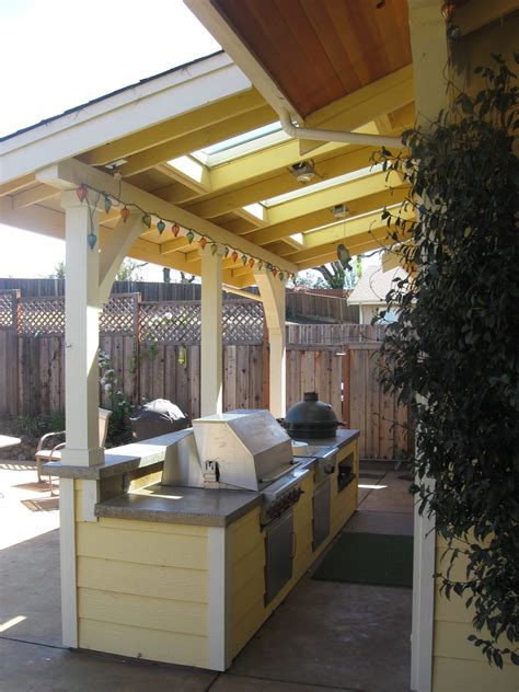 A canopy is the cheapest option to cover your outdoor kitchen. Pin by Geared For Growing Landscape S on Outdoor Kitchens ...