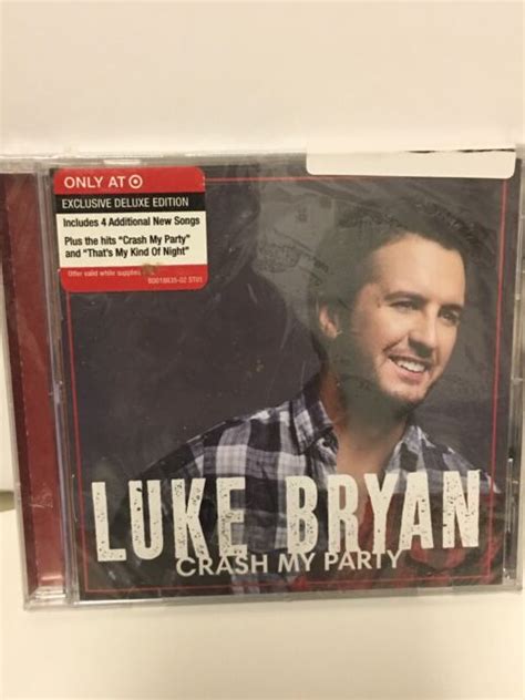 Luke Bryan Crash My Party Cd New Ebay