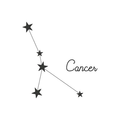 Cancer Embroidery Design Cancer Constellation Embroidery Etsy