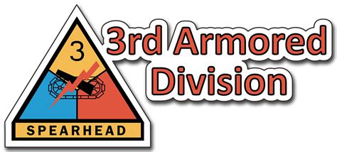 3rd Armored Division Bumper Sticker
