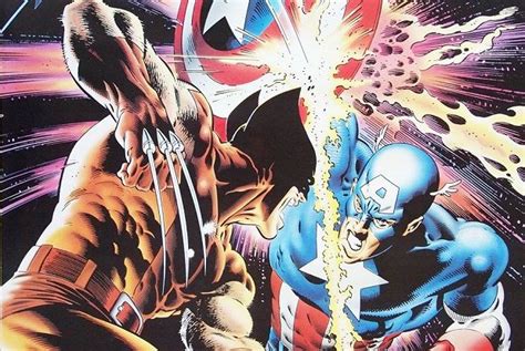 Top Five Captain America Wolverine Fights