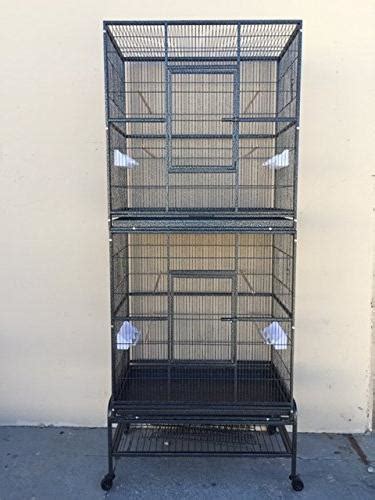 Mcage New Double Durable Stackable Extra Large Cage
