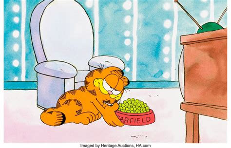 An Original Piece Of Garfield And Friends Artwork Hits Auction