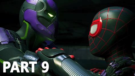 Prowler Boss Fight Spider Man Miles Morales Part 9 Ps5 Youtube