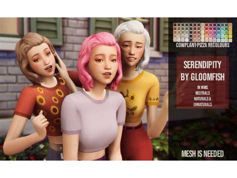 Recolour 17 Serendipity Recolour By Cowplant Pizza The Sims 4