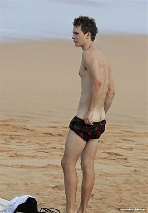 Leaked Ansel Elgort Ass Slips And Bulge Photos Picture Gay
