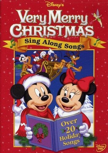 Disney S Sing Along Songs Very Merry Christmas DVD For Sale Online EBay