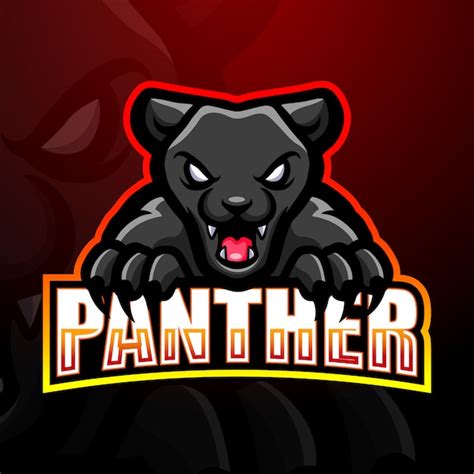 Premium Vector Panther Mascot Esport Logo Illustration
