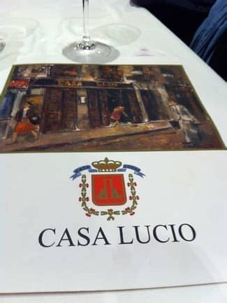 En madrid es fácil encontrar un buen hotel por un precio asequible y el. Restaurante Casa Lucio - Madrid