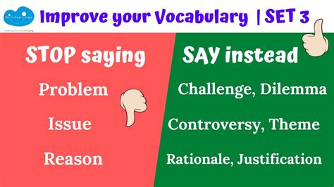 Set 3 Improve Your Vocabulary With 30 Impressive Words Stop Saying