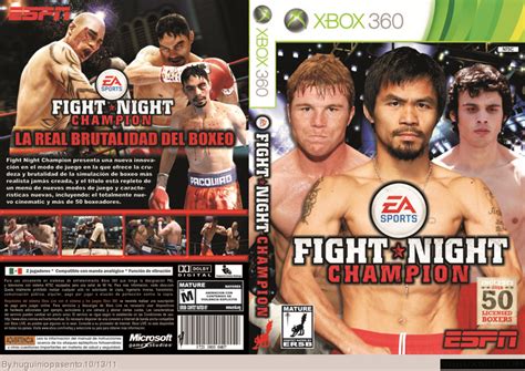 Fight Night Champion Xbox 360 Box Art Cover By Huguiniopasento