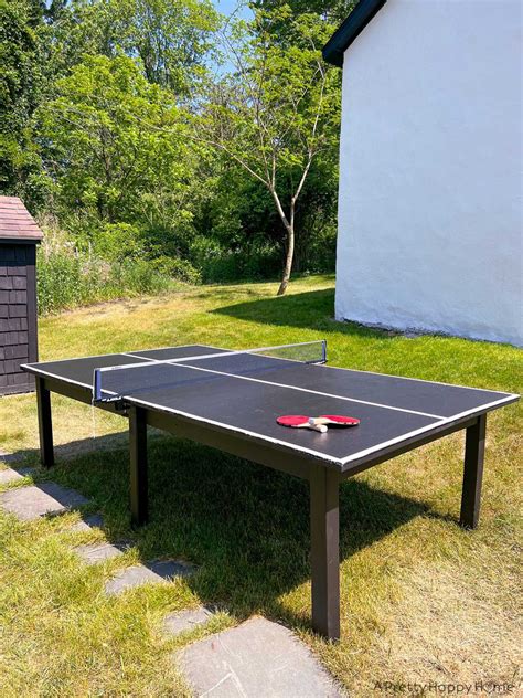 10 Tips For Building An Outdoor Ping Pong Table Using Cement Board A Pretty Happy Home