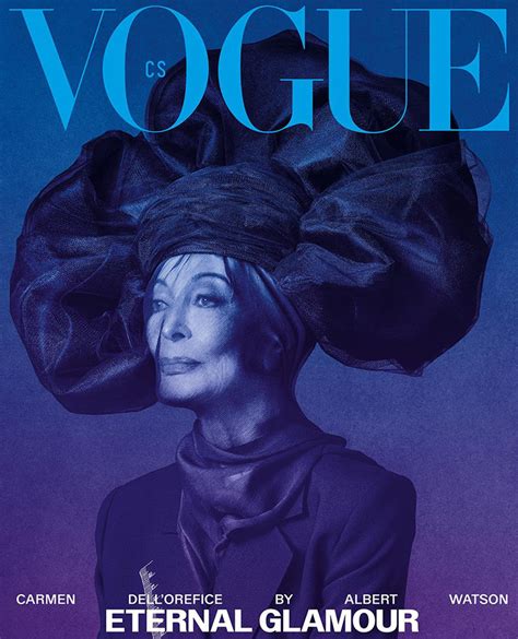 Carmen Dellorefice Covers Vogue Czechoslovakia April 2023