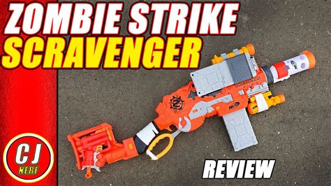 Nerf Scravenger Review 2018 Zombie Strike Survival System Youtube