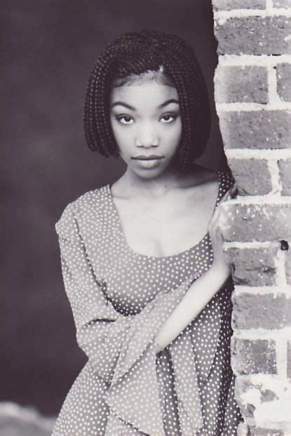 The R And B Singer Brandy Norwood As Moesha Serie Star 8090s Music