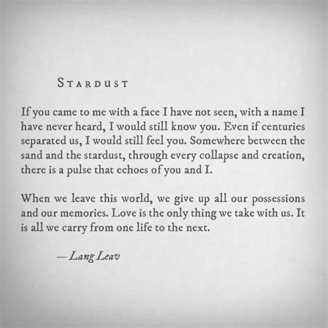stardust by lang leav best selling author of lullabies and love and misadventure available