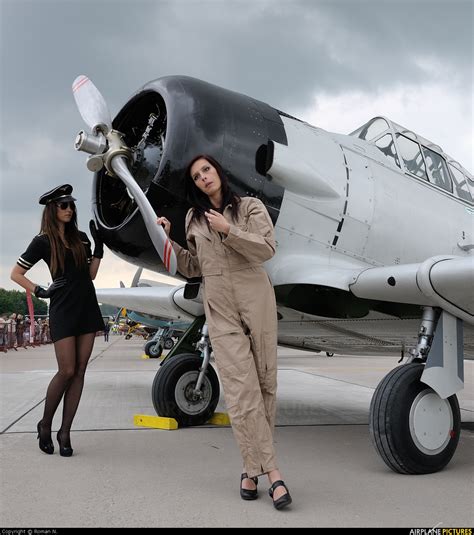 Aviation Glamour Aviation Glamour People Pilot At Pardubice