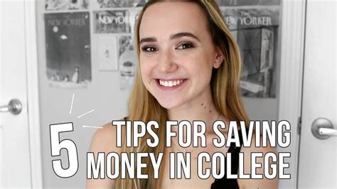 Tips For Saving Money In College How To Save Money In College Youtube
